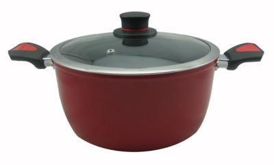 China IMITATE CAST ALUMINIUM PORCELAIN ENAMELLED NON-STICK DUTCH OVEN for sale