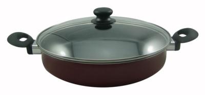 China IMITATE CAST ALUMINIUM PORCELAIN ENAMELLED NON-STICK POT for sale