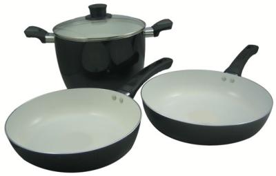 China ALUMINIUM PORCELAIN ENAMELLED NON-STICK COOKWARE for sale