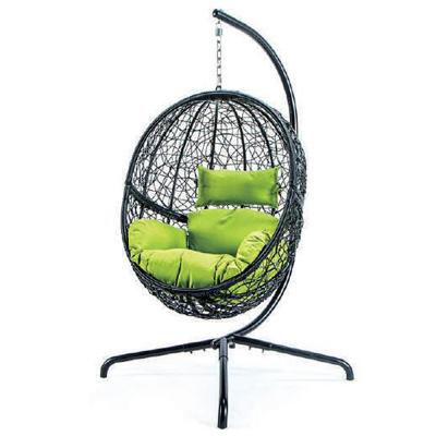 China Modern Foldable Outdoor Garden Furniture Single Seater Hammock Outdoor Eggs Hanging Swing Chair for sale