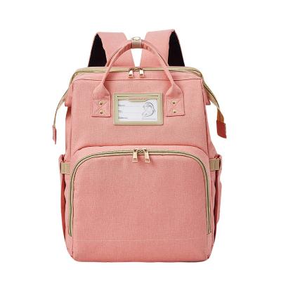 China Waterproof 2022 New Arrival Designer Multi-Function Maternity Baby Diaper Backpack High Quality Cheap Custom Bag For Mothers for sale