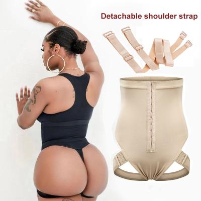 China Hot Sale Breathable Women Butt Lifter Fit Hooks Up Tummy Control Waist Trainer Shaper Full Body Shapewear for sale