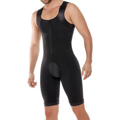 China Breathable Shapewear Men Full Body Shaper Tummy Control Slimming Jumpsuit for sale