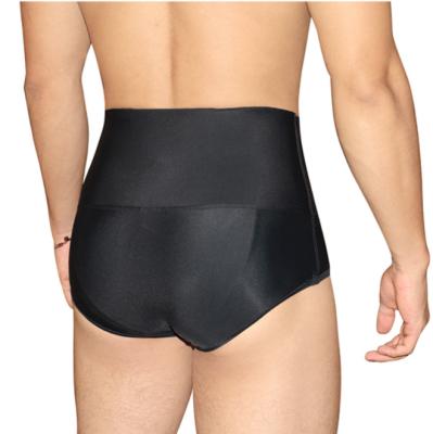 China Sustainable High Waist Tummy Control Shaper Briefs Butt Lifter Mens Underwear for sale