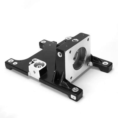 China Aluminum Machinery Parts Auto Parts Air Compressor Bracket for sale