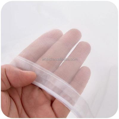 China Collapsible Drawstring Mesh Laundry High Quality Nylon Coarse Bag for sale