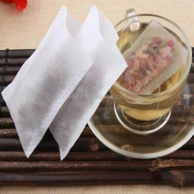 China Food Grade Biodegradable Nonwoven Heat Seal Empty Filter Tea Bags for sale