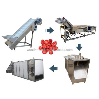 China High Efficiency Leafy Vegetable Washing Machine Price Onion Drying Garlic Desiccant Production Line for sale