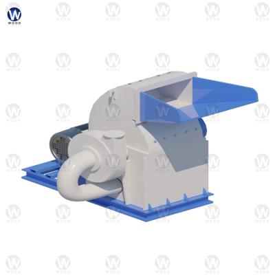 China Building Material Shops Wood Efficient Chips Hammer Crusher Mill Size Rice Hull Stem Husk Palm Seed for sale