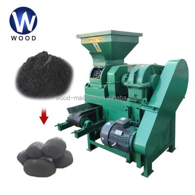 China Automatic Long Burning Time Rice Husk Briquettes Charcoal Machine Coal Ball Press Machine For Sale for sale