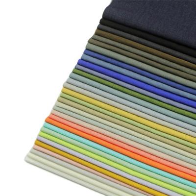 China Wholesale Cheap Fashionable Wholesale Cotton Mercerized Plain Fabric Stain Shirt Casual Wear Fabric 60 Double-Strand Long-Stitch Shrink-Resistant for sale