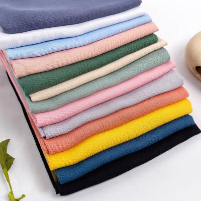 China Breathable Bargain Price Tops Textile African Hemp Fabric RL1550 Yarn Dyed 85% Rayon 15% Knitted Mens Shirt Linen Fabric for sale