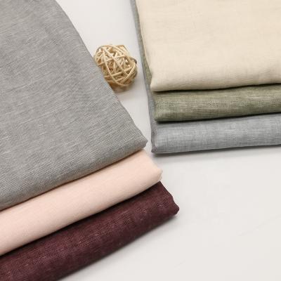 China Viable In The Stock Winter Warmth Thickening Clothing Linen Fabric High End Cotton Fabric for sale