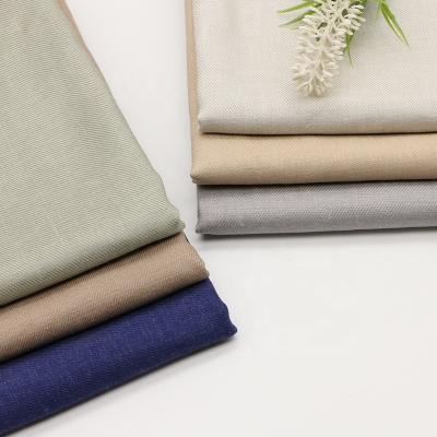 China Double Faced RL Plain Weave Comfortable Breathable Canvas Stretch Fabric Knit Soft Cloth Apparel Fabric For Dress for sale