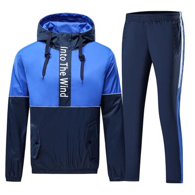 China Breathable Interesting Design Pullover Hoodie And Skinny Jogger Sets Custom Mens Tracksuit for sale