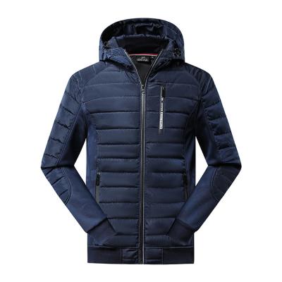 China Mens Sport Latest Custom Zipper Hood Padded Jacket High End QUICK DRY for sale