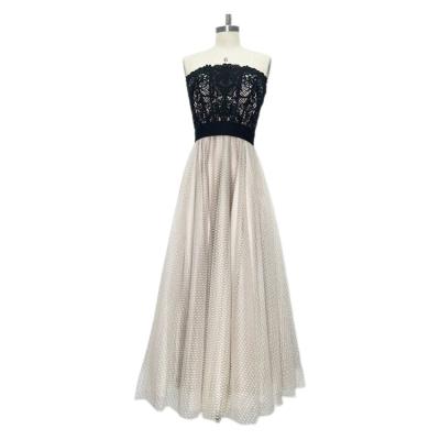 China None Service OEM/Odm Service Women Dresses Black White Evening Dresses Sale Evening Dress Sleeve Clothing for sale