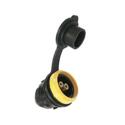 China IP65 Power 2P Plastic Waterproof Push Pull Connector For Testing And Testing Equipment for sale