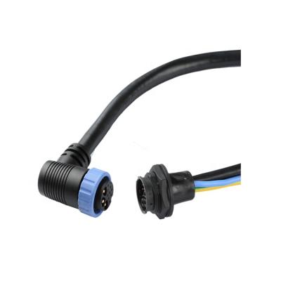 China Power Signal Wire Waterproof Type Installable Electrical Cable Male And Female DC Cable Connector for sale