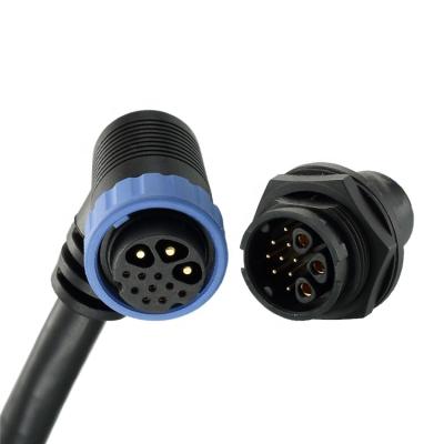 China Installable Circular Cable Male And Female Electrical Connector 3+9 Pins e.bike Connectors for sale