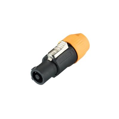 China AC Power LED Lighting Waterproof Cable Connector 3N Series Chassis Snorkel Panel Connector for sale