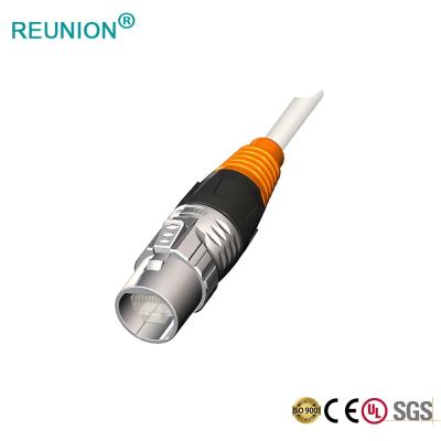 China Waterproof Signal 8P8C RJ45 Network Fast Connector For Cat5 Cat6 Ethernet Connector For Industrial Signal for sale