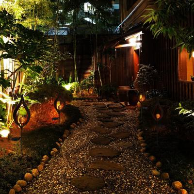 China Outdoor Morden Pathway Decoration Ground Light for Landscape Garden Path Solar Lawn Light for sale