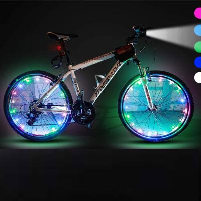 China Other Colorful Night Wheel Light Bike Accessory Waterproof Safety Led String Light For Kids Adults for sale