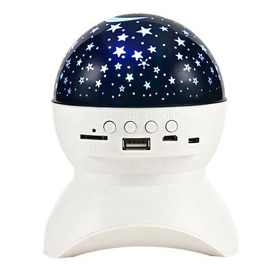 China Music and Projection Bluetooth Speakers Star USB Projection Light Romantic LED Night Light Small All Over the Sky Star Music Rotating Atmosphere Light for sale