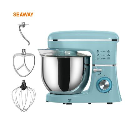 China Household Electric Stand Mixer with Stainless Steel 6L Bowl 6 Speeds LED Screen Household Cake Bread Kitchen Machine for sale