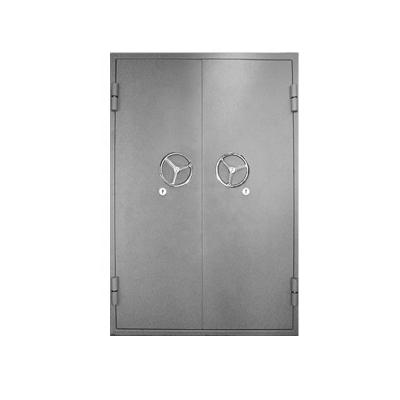 China Sound Insulation LangGou Galvanized Double Door Steel Design Strong Heat Insulation Door Explosion-Resistant Anti-Bullet Industrial Door for sale