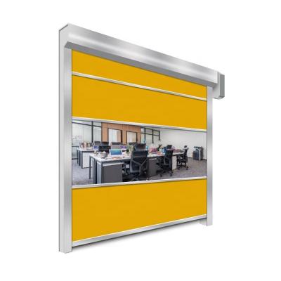 China LangGou Electric Windproof PVC Curtain High Speed ​​Rolling Shutter Doors Customize Support for sale