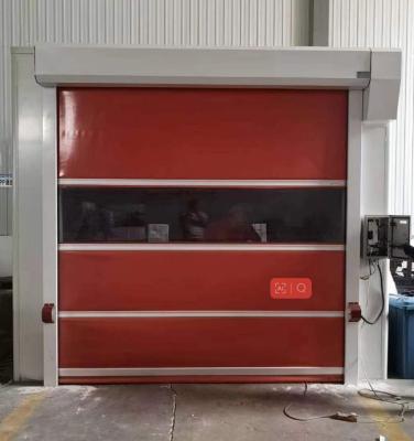 China LangGou Industrial PVC Windproof Electric Curtain High Speed ​​Rolling Shutter Doors for sale