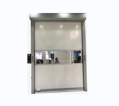 China LangGou Electric Windproof PVC Curtain High Speed ​​Rolling Shutter Doors Customize Support for sale