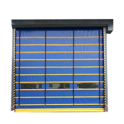 China LangGou Rolling Curtain Soft Windproof Shutter Doors Fast Rolling Shutter Doors for sale