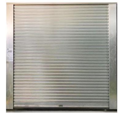 China LangGou Aluminum Alloy Curtain Rolling Shutter Windproof Doors Quick Lift Shutter Doors Roll Up for sale