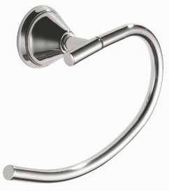 China 52633 towel ring bathroom accessory zinc chrome finish tumbler holder towel bar paper holder soap dish for sale