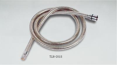 China TLH-2018 pipe flexible hose stainless chrome plated mixer shwater plastic equipment accessory metal for fixing hose tube for sale