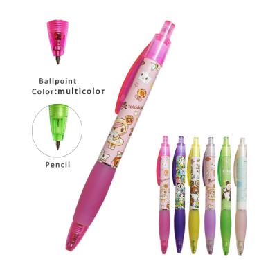 China FUNWOOD GQC Fancy Glitter Click Gel Ink Scented Pen , High Quality Plastic Kids Click Gel Pen Click for sale