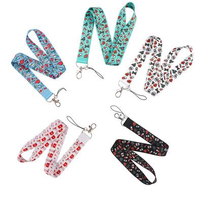 China Doctor Card Camera Lanyards Cute Office Gift Nurse Cartoon Mobile Phone Lanyard Multicolor Necklace Accessories Souvenir Id for sale