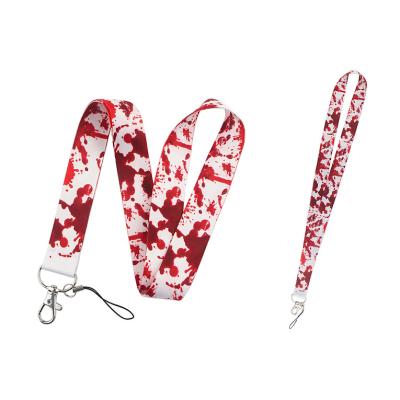 China Lanyard Blood Cartoon Rope Hanging Blood Badge Campus Souvenir/Gift Factory Card Work Exhibition Certificate Props for sale