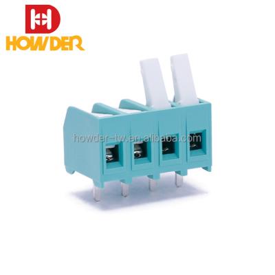 China 5.0mm circular loop connector terminal block HA-522-XXP for sale