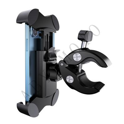 China MOTORCYCLE mobile PHONE MOUNT 360 DEGREE ADJUSTABLE UNIVERSAL HANDLEBAR for sale