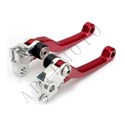 China ABYDMOTO CRF250R ABYDMOTO ABYDMOTO ALUMINUM ALLOY ALUMINUM ALLOY SUV MOTORCYCLE BRAKE ADJUSTABLE AND FOLDING DOUBLE SIDED CLUTCH LEVERS for sale