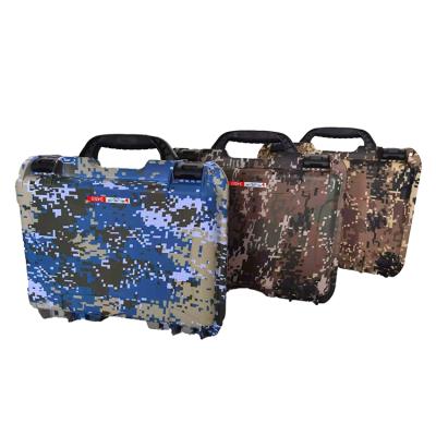 China Camouflage Waterproof Shockproof Dustproof Plastic Military Case for sale