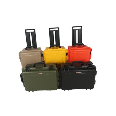 China Waterproof Shockproof Dustproof Plastic Hard Case Equipment Trolley Case for sale