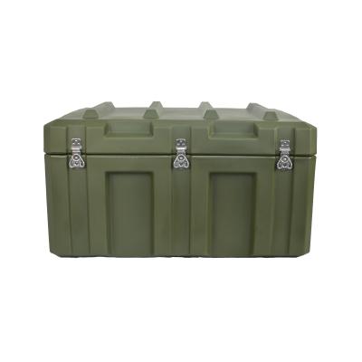 China Durable Weatherproof Plastic Military Hard Tool Box Waterproof Roto-molded Case for sale