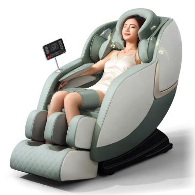 China ODM Sillon Masajeador Comercial 4D Zero Gravity System OEM Best Full Back Massager Comfort Weightless Comfort Body Massage Chair for sale