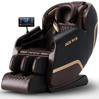 China Factory Direct Sillon De Masajes Thai Weightless System Stretch Chair Leather Massage Recliner Cheap Price 4D Massage Chair With Led Controller for sale