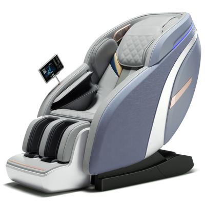 China Latest Zero Gravity System Kursi Pijat Elektrik Base Waiting Room Chairs ODM China OEM Commercial Space Saving Massage Chair With Ankle Airbags for sale